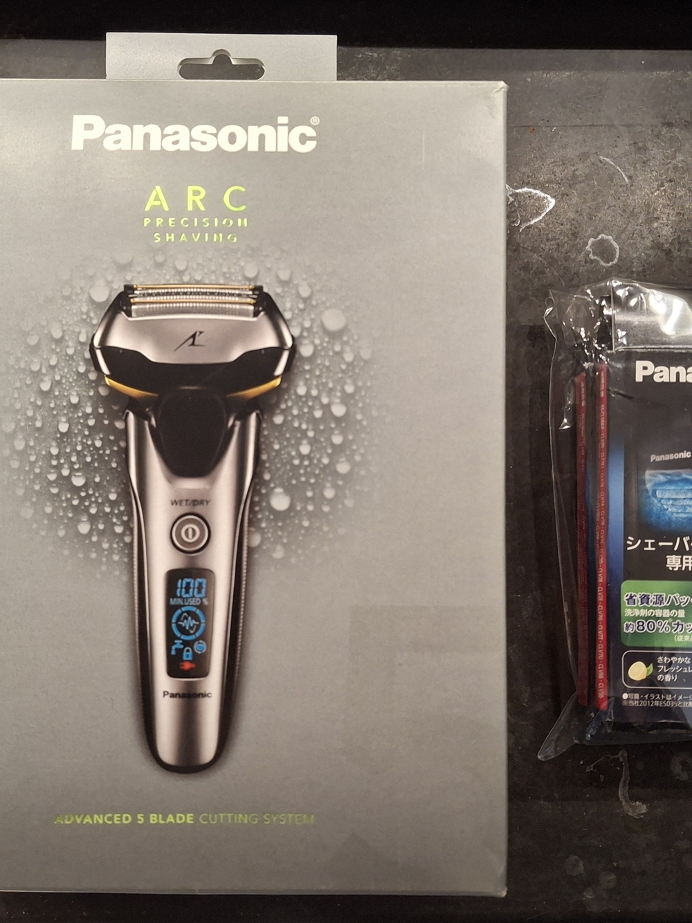 Panasonic Wet/Dry ARC Precision Shaver - Silver and Black
